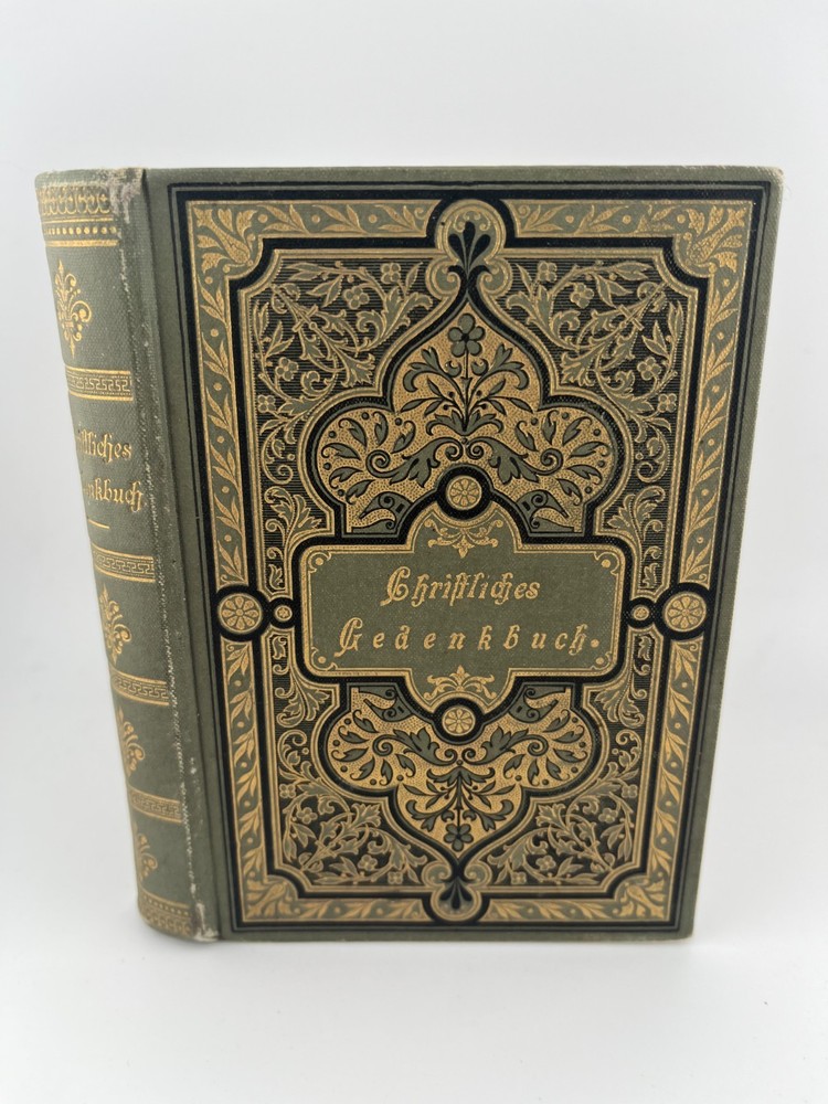 Christliches Gedenkbuch German 19th century Christian daily verse