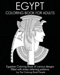 Egypt Coloring Book For Adults: Egyptian Coloring Book Of Various Designs F…