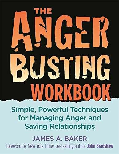 Anger Busting Workbook: Simple, – Paperback, by Baker James A. – Very Good o