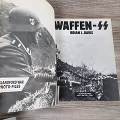 Waffen SS Brian L. Davis 1985 Blandford War Photo-Files Paperback