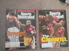 Lot of 25 Vintage BOXING Sports Illustrated Magazines Sugar Ray v Marvin Hagler