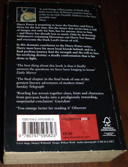 HARRY POTTER AND THE DEATHLY HALLOWS BY J. K. ROWLING (832 PAGES) 2008