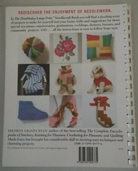 The Doubleday LARGE PRINT Needlecraft Book Paperback Mildred Graves Ryan