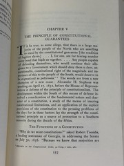 The South as a Conscious Minority 1789-1861 – A Study in Political Thought – HC