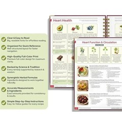 The Natural Healing Handbook, Spiral-Bound Guide for Herbal Remedies USA