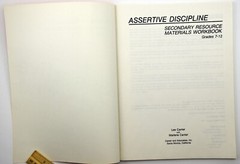 ASSERTIVE DISCIPLINE: Resources Materials Workbook By Lee Canter VG+ L@@K