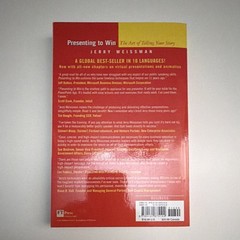 FT Press Presenting to Win: The Art of Telling Your Story Jerry Weissman PB