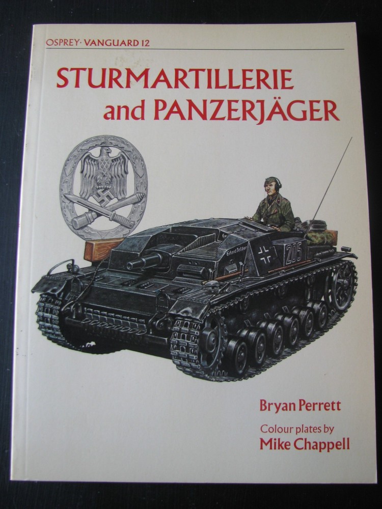 OSPREY VANGUARD #12 STURMARTILLERIE & PANZERJAGER VG/NN