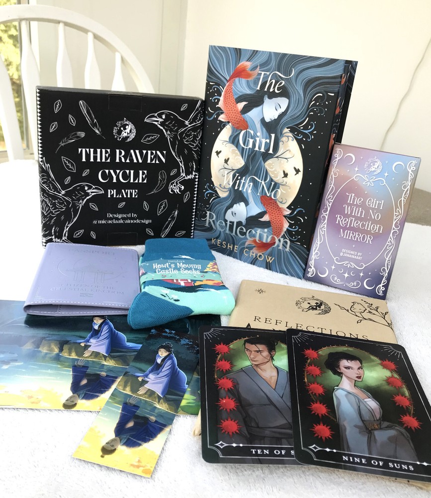 FairyLoot August 2024 YA Full Box: The Girl With No Reflection~Keshe Chow