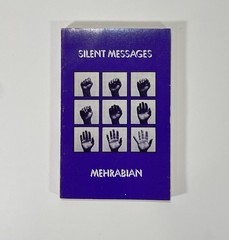 SILENT MESSAGES Albert Mehrabian 1971 Trade Paperback Nonverbal Communication