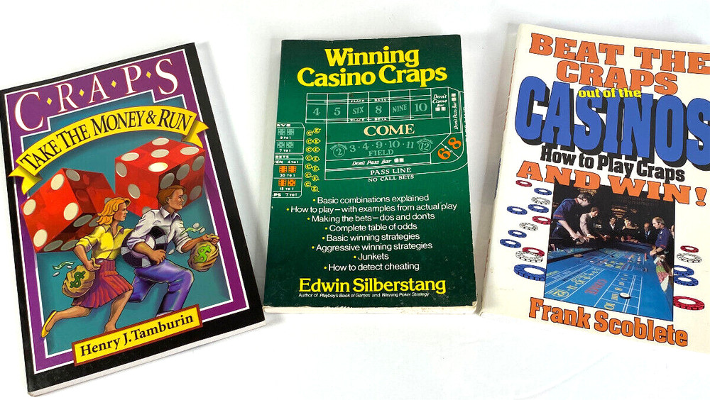 Set of 3 Books on Playing Craps and Winning by Various Authors