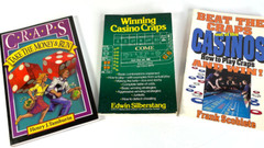 Set of 3 Books on Playing Craps and Winning by Various Authors
