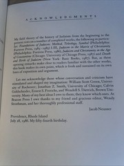 Self-Fulfilling Prophecy : Exile and Return in the History of Judaism by…