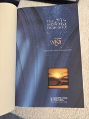 NASB Inductive Study BIBLE 2000 Hardcover 1995 Text Kay Arthur Color