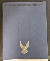 The Harley Davidson Story Soft Cover Book 8.5×11 76 Pages VTG