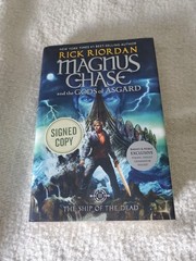 LOT OF THREE MAGNUS CHASE: RICK RIORDAN; FIRST/SIGNED: G