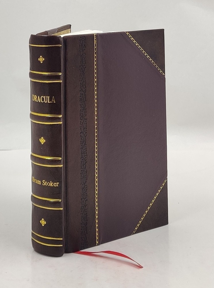 Dracula 1897 by Bram Stoker [Leather Crafted]