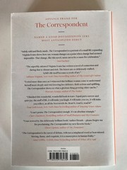 The Correspondent: A Novel by Virginia Evans Hardcover