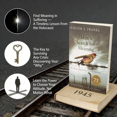 Man’s Search for Meaning by Viktor E. Frankl New Book Holocaust Memoir