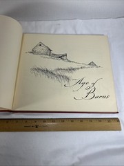 AN AGE OF BARNS BY ERIC SLOANE HARDCOVER Funk & Wagnalls Illustrated Farm Book
