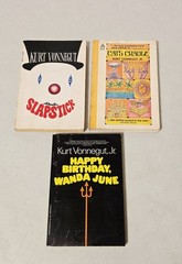 7 Vintage Kurt Vonnegut, Jr. Paperback Novels (Dell & Delta) – No Duplicates