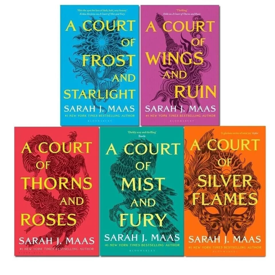 Sarah J. Maas 5 Books Collection Set A Court of Thorns and Roses Series📝📝