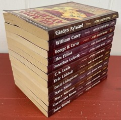 Christian Heroes Then & Now by Janet & Geoff Benge VTG Paperback Lot of 12