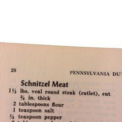 Pennsylvania Dutch Cookbook 62 Pages Schnitzel Kuchen Curing Meat Rivel Soup