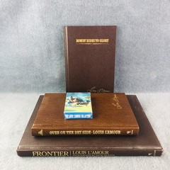 122 Vol. Louis L’amour Leatherette Collection ~ Complete Original Series. ~ Nice