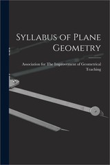Syllabus of Plane Geometry (Paperback or Softback)