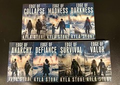 Kyla Stone Edge of Collapse Books Series 1-7 Apocalyptic Thriller Paperback