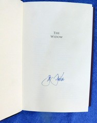 John Grisham „The Widow” 1st/1st SIGNED New w/Coa