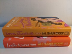 SIGNED Love Theoretically And Loathe To Love You by Ali Hazelwood Hardcover Auto