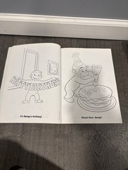 Curious George and Friends „Friends are Forever” Coloring Book w/ Stickers