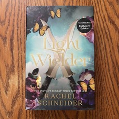 *Damaged* Waterstones Light Wielder Rachel Schneider Signed