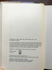 Signed Norman Mailer Existential Errands Hardcover 1st Edition 1972 VG+/VG+