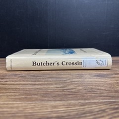 Butcher’s Crossing by John Williams ~ Gregg 1978 First Printing EX-LIB WATER DMG