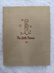Vintage The Little Prince Harcourt Hardcover Illustrated Classic Book English Ed