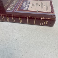 Large Print Reference Bible by Not Available (Imitation Leather)