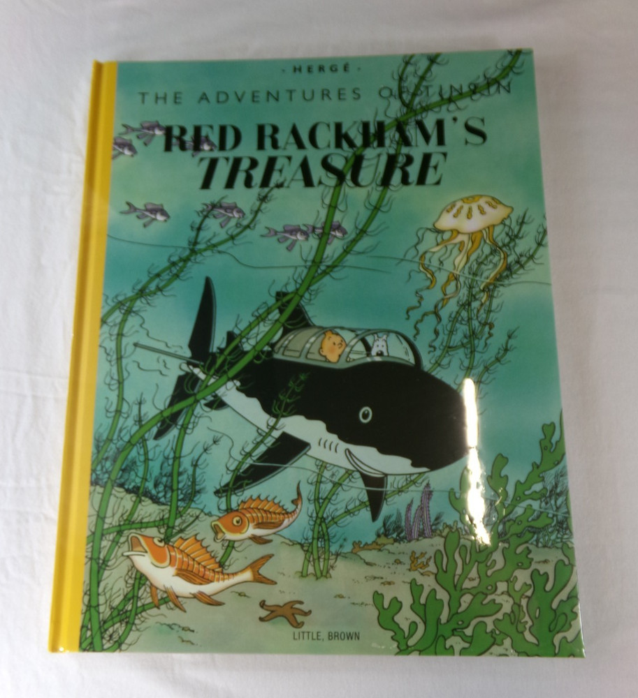 RED RACKHAM’S TREASURE: COLLECTOR’S GIANT FACSIMILE By Herge New Sealed