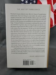 The Age of Turbulence : Adventures in a New World by Alan Greenspan 2007, HC 1st