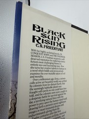 Black Sun Rising C S Friedman Hardcover 1991 DAW Books DJ