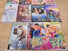 Big Lot 34 Historical Romance Western Novels Books Multiple Series & Authors