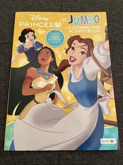 Disney Princess Jumbo Coloring & Activity Book Games, Puzzles, & Coloring Pages