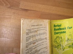 Herbal Handbook For Everyone, Juliette de Bairacli Levy, 1967 Hardcover