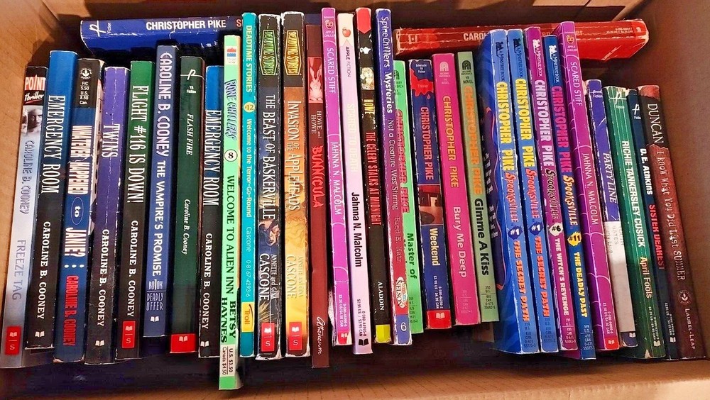 Vintage 80s & 90s Horror/Thriller Books – Build Your Own Lot