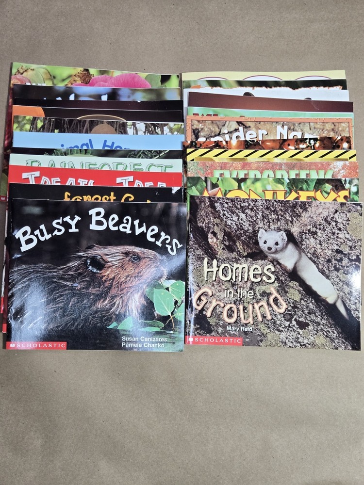 Scholastic Science Emergent Readers Lot of [22] Kids Guided Reading Books