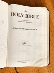Holy Bible – KJV – Crown Reference Edition – Feora Bonded Leather – Holman 1985