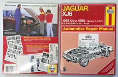 Jaguar XJ6 1968-1986 Series 1, 2 & 3 4.2L 6cyl Haynes Repair 242 NEW SEALED
