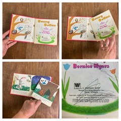 Bundle of 5 VINTAGE 1930s-1960s Children Story Books DIY REPURPOSE Shelf Decor